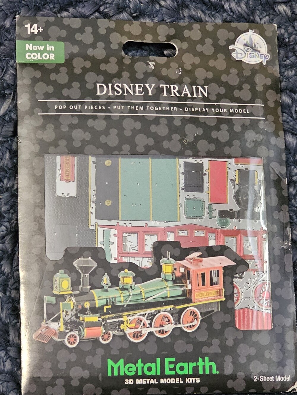 Disney Parks Disney Train 3D Metal Model Kit - Green and Red
